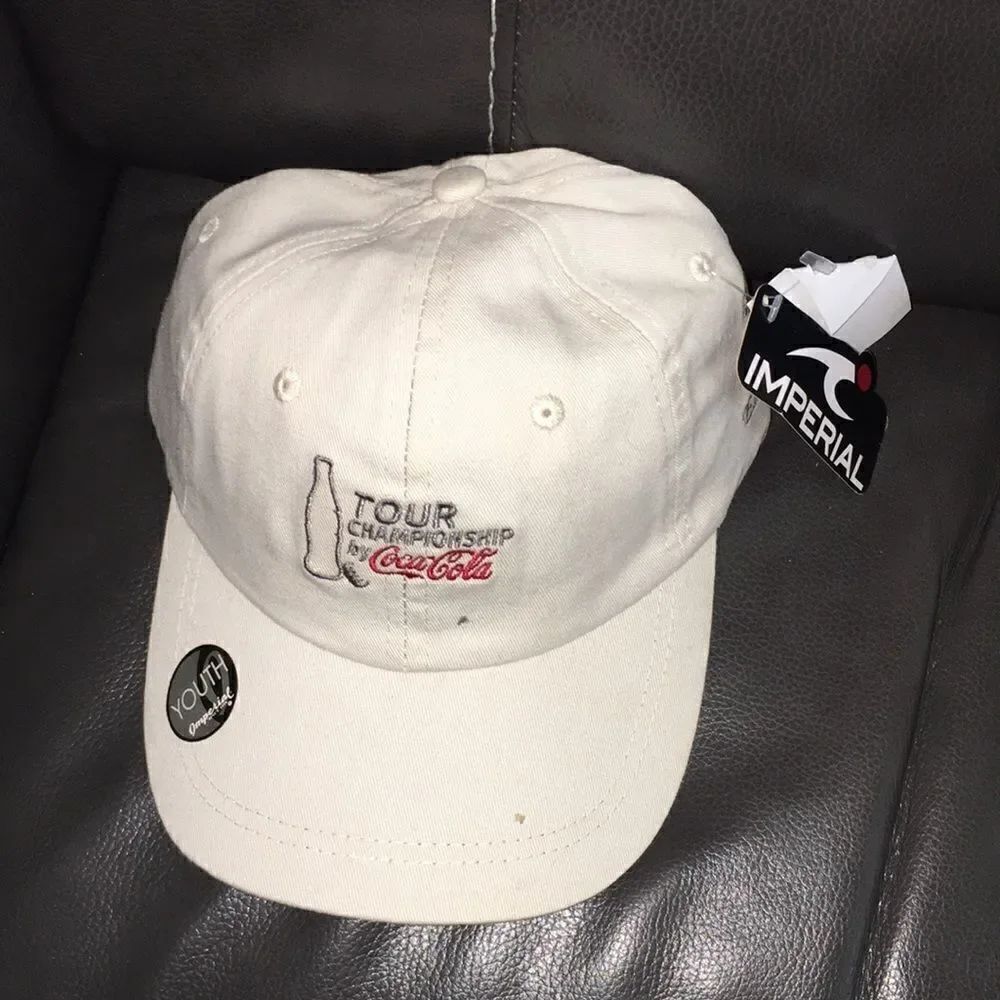 Youth tan new East Lake Tour Championship golf cap